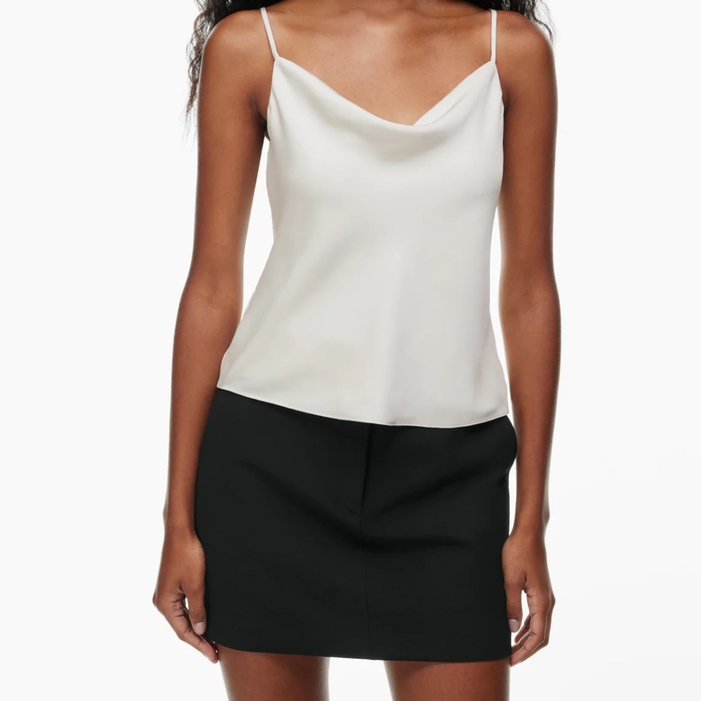 Aritzia Babaton Cowlneck Satin Camisole - Picture 2 of 5